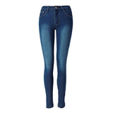 Women's  Tight-legged Jeans Fashion Womens Slim Fit Denim Jean Slim Skinny Pants Stretch Leg Trousers For Women Female Pant ZD