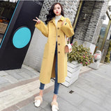 Fdfklak Fashion korean slim long winter coat women wool coats female cashmere jacket autumn women's jackets  manteau femme new