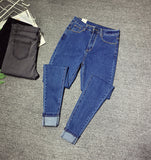 Cheap wholesale 2019 new Spring Autumn Hot selling women's fashion casual  Denim Pants XC4