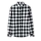 Women's Shirt 2019 New Fashion Female Classic Style Blouses Long Sleeve Flannel Plaid Shirt Casual Plus Size Office Tops Blusas