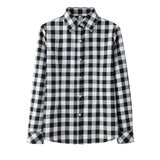 Women's Shirt 2019 New Fashion Female Classic Style Blouses Long Sleeve Flannel Plaid Shirt Casual Plus Size Office Tops Blusas
