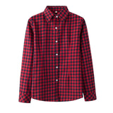 Women's Shirt 2019 New Fashion Female Classic Style Blouses Long Sleeve Flannel Plaid Shirt Casual Plus Size Office Tops Blusas
