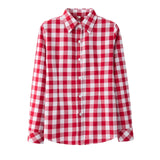 Women's Shirt 2019 New Fashion Female Classic Style Blouses Long Sleeve Flannel Plaid Shirt Casual Plus Size Office Tops Blusas