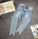 Cheap wholesale 2019 new Spring Autumn Hot selling women's fashion casual  Denim Pants XC2