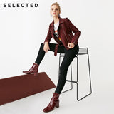 SELECTED  Women's Casual Stretch Tight-fitting Jeans Wash Skinny Denim Pants C|418432509
