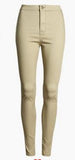 Fashion Slim Jeans Women Femme Female 2019 White Jeans With High Waist Tight Jeans Women's Candy Color New Pants Women Trousers