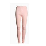 Fashion Slim Jeans Women Femme Female 2019 White Jeans With High Waist Tight Jeans Women's Candy Color New Pants Women Trousers