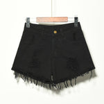 New Arrival Casual Summer Hole Tassel Denim Casual Women Shorts  Plus Size Sexy Fashion Women's Jeans Shorts