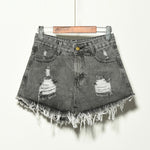 New Arrival Casual Summer Hole Tassel Denim Casual Women Shorts  Plus Size Sexy Fashion Women's Jeans Shorts