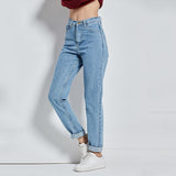 Harem Jeans Pants Vintage High Waist Jeans Casual Loose Woman Boyfriends Women's Jeans Full Length Mom Jeans Cowboy Denim Pants