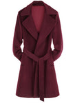 2019 High Quality Temperament Brands Hot Sale Woolen Coats Manteau Femme Hiver Autumn and Winter Fashion Women's Woolen Coat